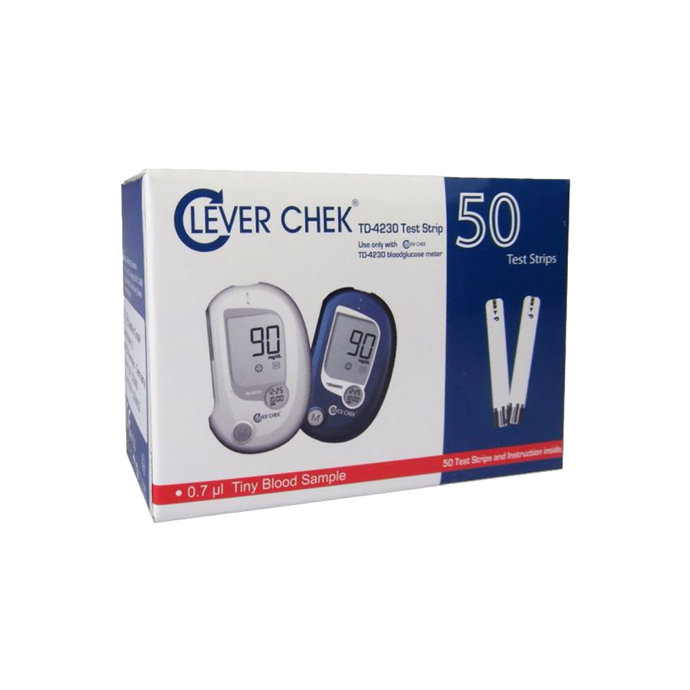 نوار تست قند خون کلورچک Clever Chek TD-4230