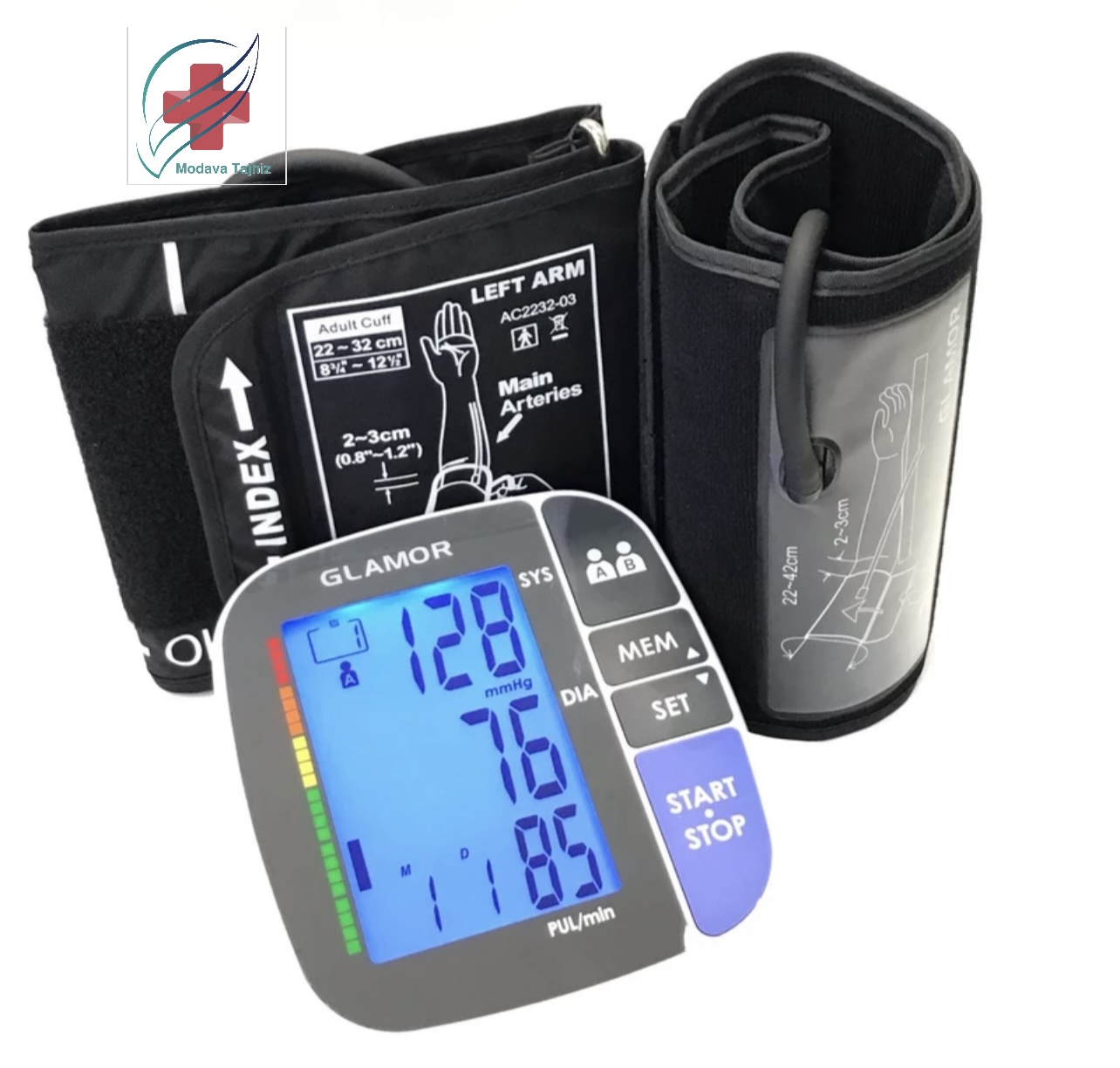 فشارسنج بازویی دیجیتال گلامور (Glamor) مدل TMB-1112