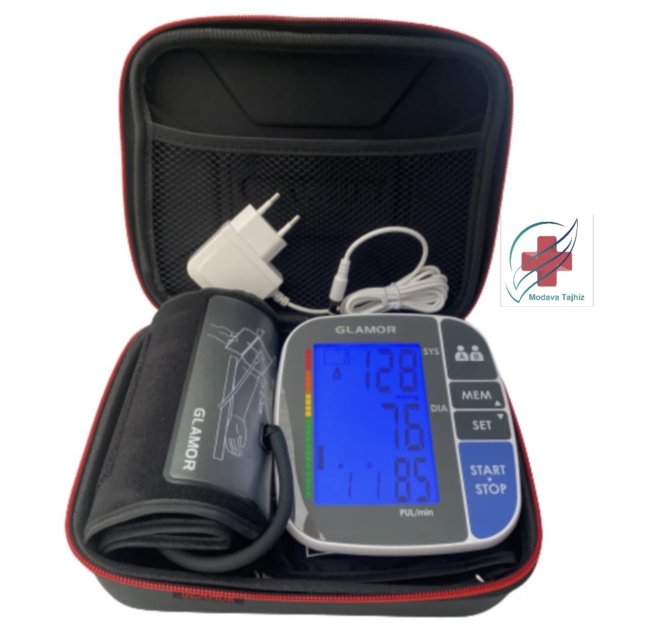 فشارسنج بازویی دیجیتال گلامور (Glamor) مدل TMB-1112