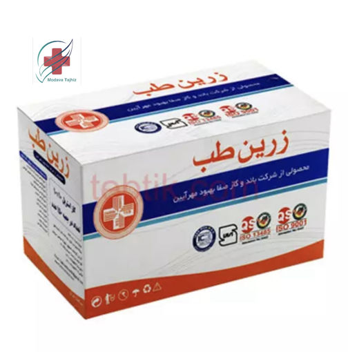 گاز استریل زرین طب کارتن 18 عددی