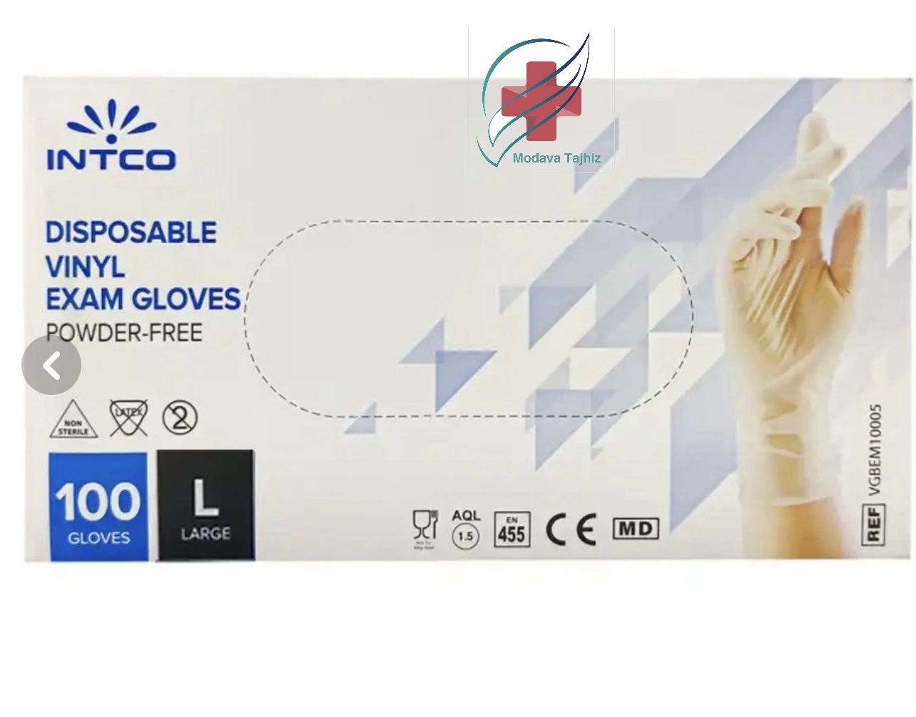 دستکش ونیل اینتکو